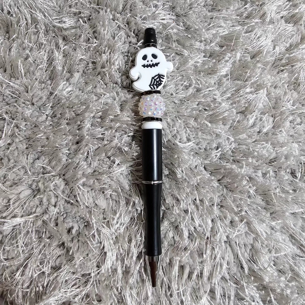 Ghost Beaded Pen